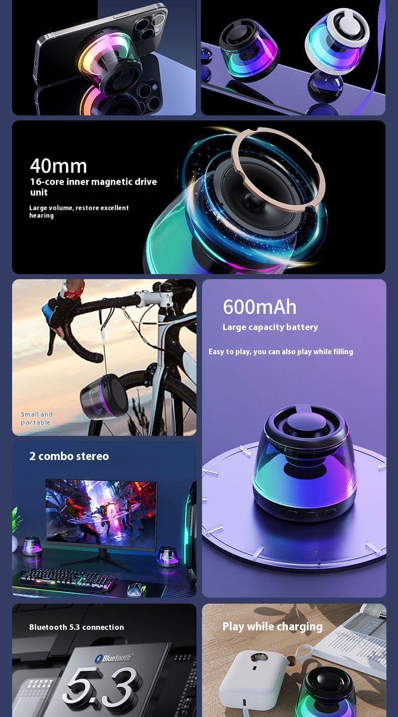 Portable Wireless Magnetic Mini Speaker - SmartGizmoShop