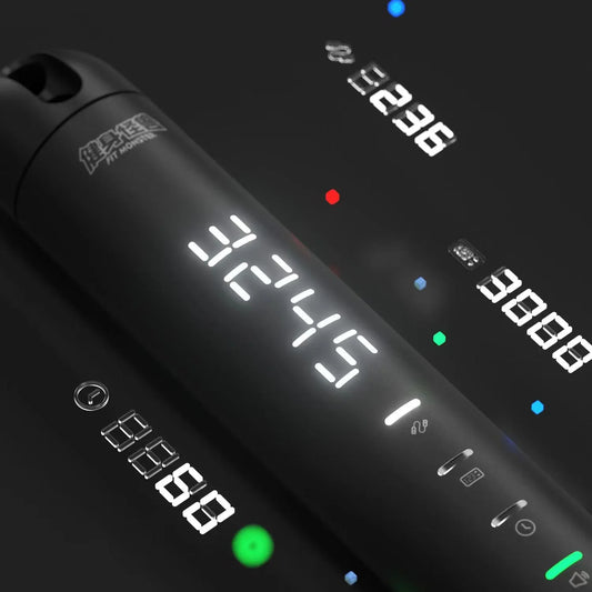 Smart digital grip strengthener with LED display, fitness tracker, and workout metrics for home gym training