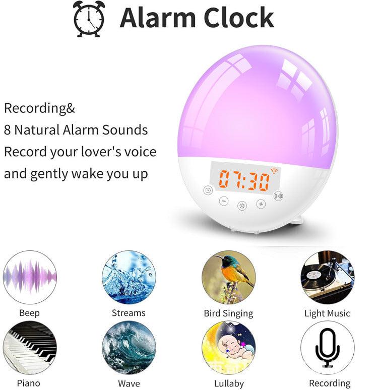 Smart Alarm Clock with Sunrise Simulation and Voice Control - SmartGizmoShop