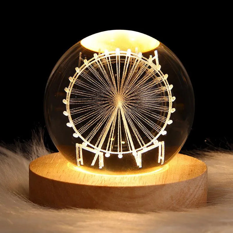 3D Planet Moon Lamp - SmartGizmoShop