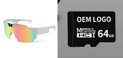 Smart Camera Sport Sunglasses with HD 1080P Video & Wi-Fi