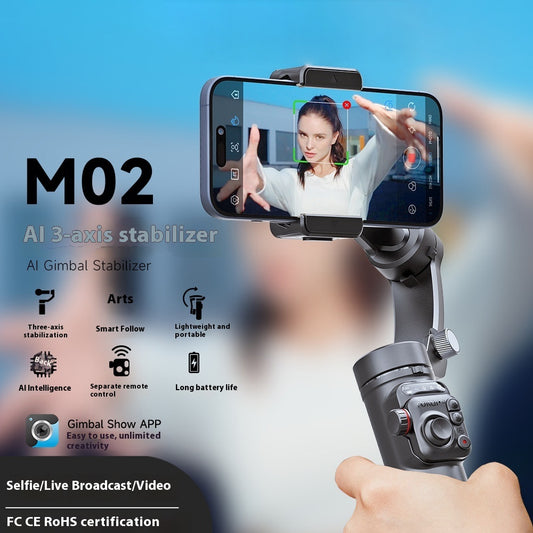 Intelligent AI Three-axis Head Stabilizer Tripod by smartgizmoshop