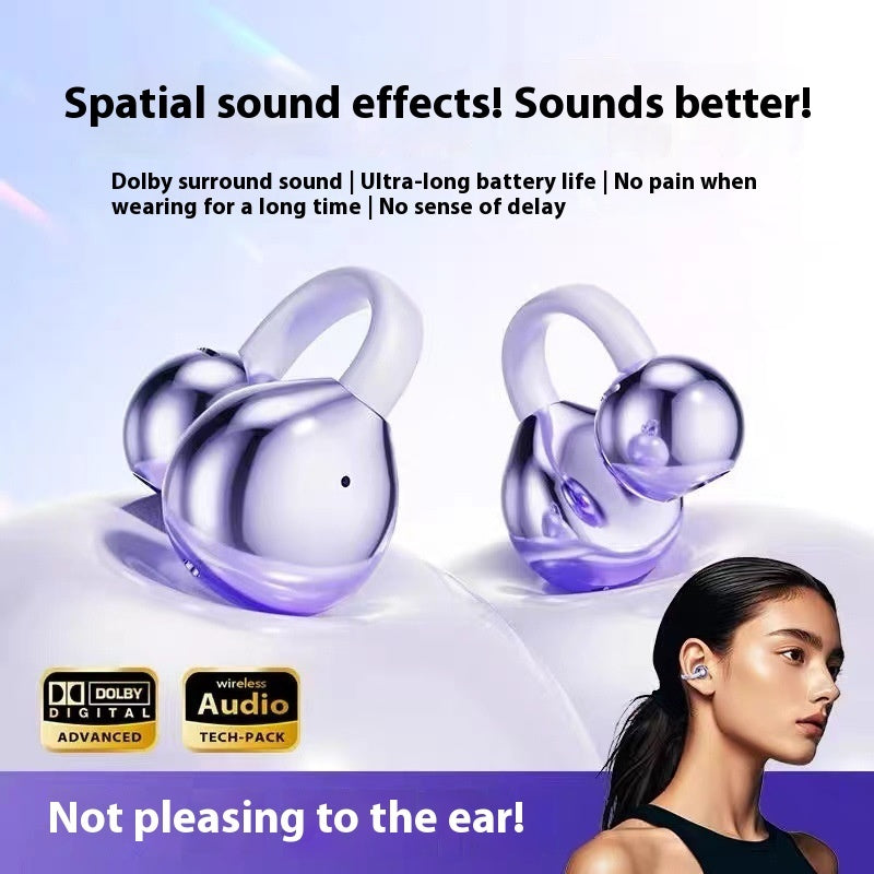 AI Smart Translation M91 Clip-on Bluetooth Headset with Long Battery Life - SmartGizmoShop