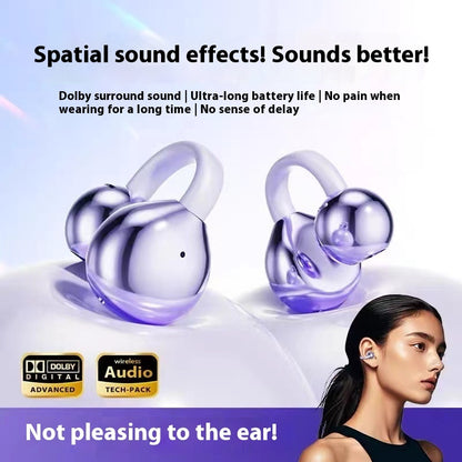 AI Smart Translation M91 Clip-on Bluetooth Headset with Long Battery Life - SmartGizmoShop