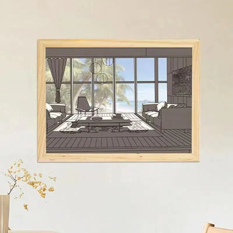 Sunshine Drawing Night LED Light - SmartGizmoShop