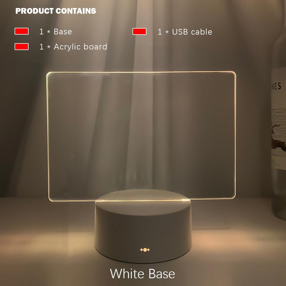 Rewritable Night Light With Display Panel - SmartGizmoShop