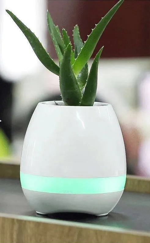 Smart Touch Flowerpot Bluetooth Speaker - Music & Nature - SmartGizmoShop