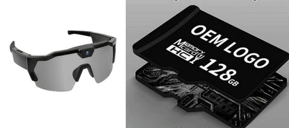 Smart Camera Sport Sunglasses with HD 1080P Video & Wi-Fi