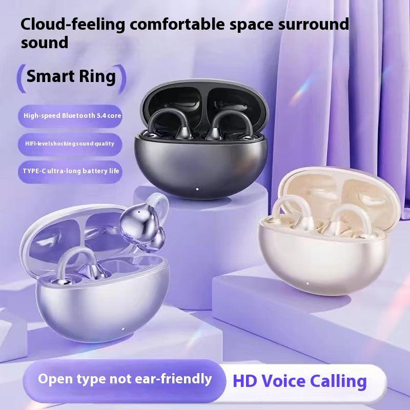 AI Smart Translation M91 Clip-on Bluetooth Headset with Long Battery Life - SmartGizmoShop