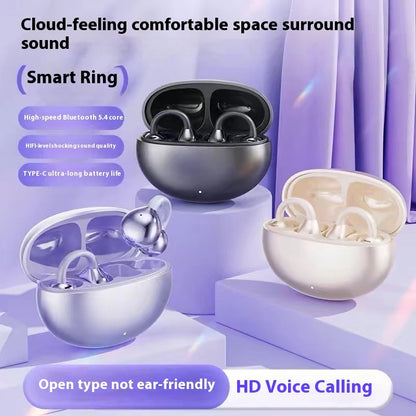 AI Smart Translation M91 Clip-on Bluetooth Headset with Long Battery Life - SmartGizmoShop