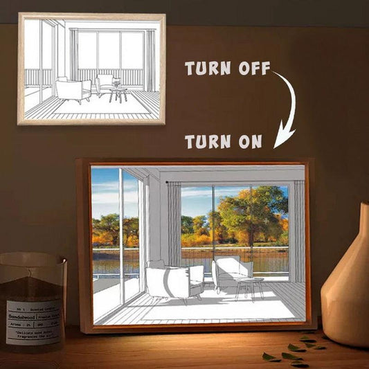 Sunshine Drawing Night LED Light - SmartGizmoShop