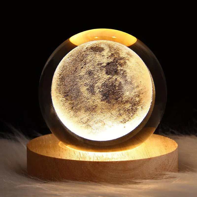 3D Planet Moon Lamp - SmartGizmoShop