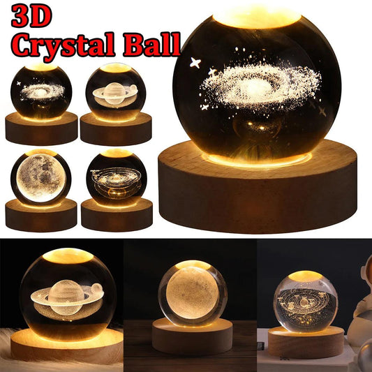 3D Planet Moon Lamp - SmartGizmoShop