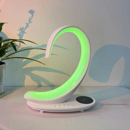 Multi-functional Wireless Charger- Speaker - Colorful Light - SmartGizmoShop