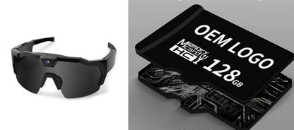 Smart Camera Sport Sunglasses with HD 1080P Video & Wi-Fi