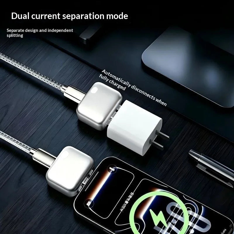 smartgizmoshop auto disconnect charging protectors with 140W AI overcharge detection