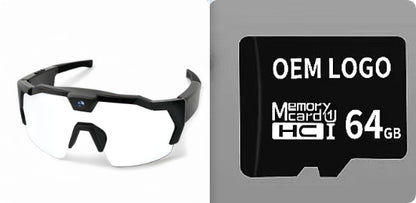 Smart Camera Sport Sunglasses with HD 1080P Video & Wi-Fi