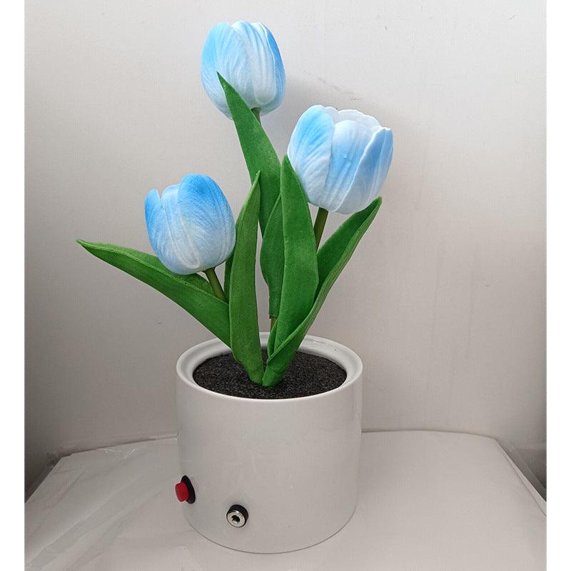LED Tulip Night Light - Romantic Flower Lamp for Home & Office Decor - SmartGizmoShop