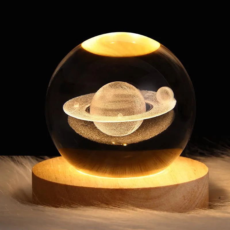 3D Planet Moon Lamp - SmartGizmoShop