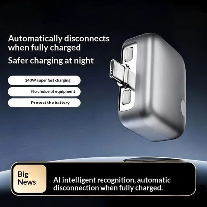 smartgizmoshop 140W AI auto disconnect charging protector for safe overnight battery charging
