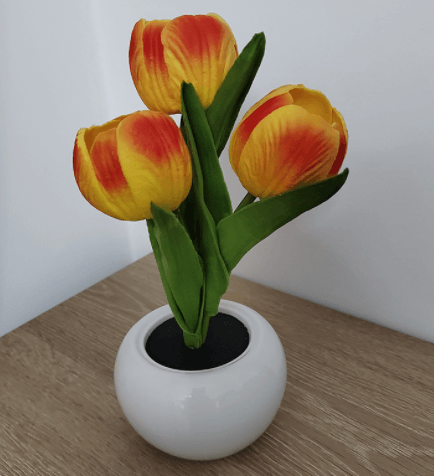 LED Tulip Night Light - Romantic Flower Lamp for Home & Office Decor - SmartGizmoShop