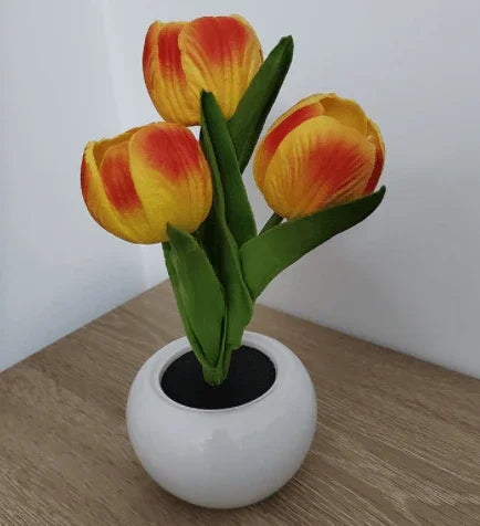 LED Tulip Night Light - Romantic Flower Lamp for Home & Office Decor - SmartGizmoShop