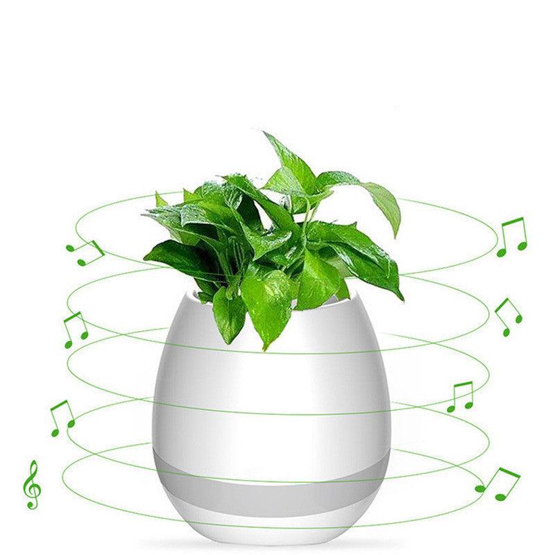 Smart Touch Flowerpot Bluetooth Speaker - Music & Nature - SmartGizmoShop