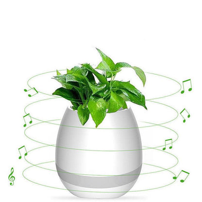 Smart Touch Flowerpot Bluetooth Speaker - Music & Nature - SmartGizmoShop