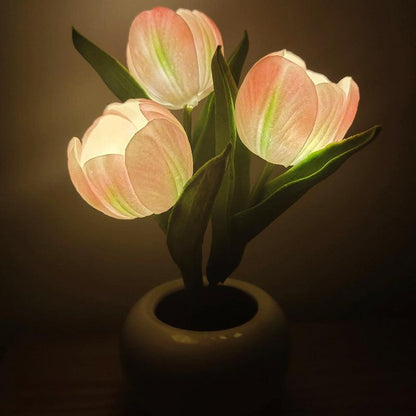 LED Tulip Night Light - Romantic Flower Lamp for Home & Office Decor - SmartGizmoShop