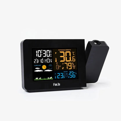 Weather Station with Projection Alarm Clock - SmartGizmoShop