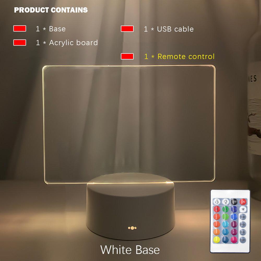 Rewritable Night Light With Display Panel - SmartGizmoShop