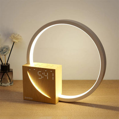 Bedside Lamp with Alarm Clock and USB Charger - SmartGizmoShop