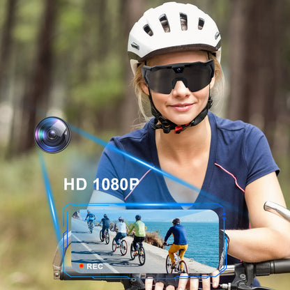 Smart Camera Sport Sunglasses with HD 1080P Video & Wi-Fi