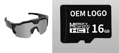 Smart Camera Sport Sunglasses with HD 1080P Video & Wi-Fi