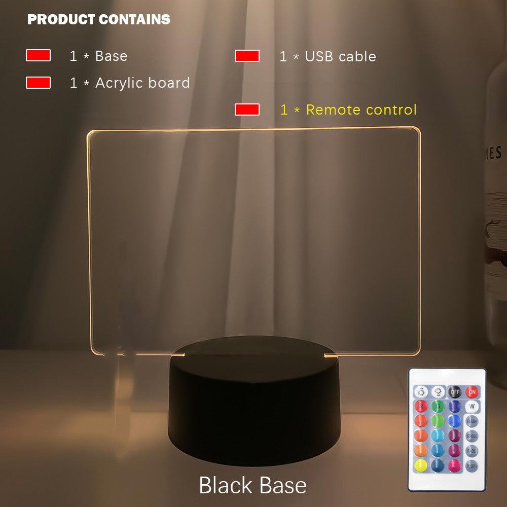 Rewritable Night Light With Display Panel - SmartGizmoShop