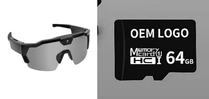 Smart Camera Sport Sunglasses with HD 1080P Video & Wi-Fi