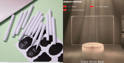 Rewritable Night Light With Display Panel - SmartGizmoShop