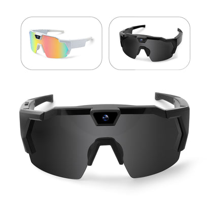 Smart Camera Sport Sunglasses with HD 1080P Video & Wi-Fi