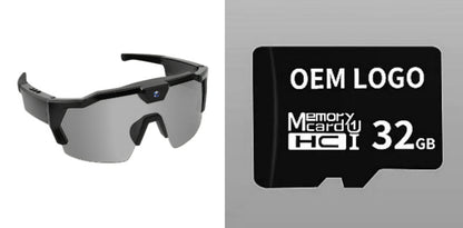 Smart Camera Sport Sunglasses with HD 1080P Video & Wi-Fi