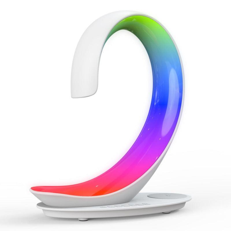 Multi-functional Wireless Charger- Speaker - Colorful Light - SmartGizmoShop