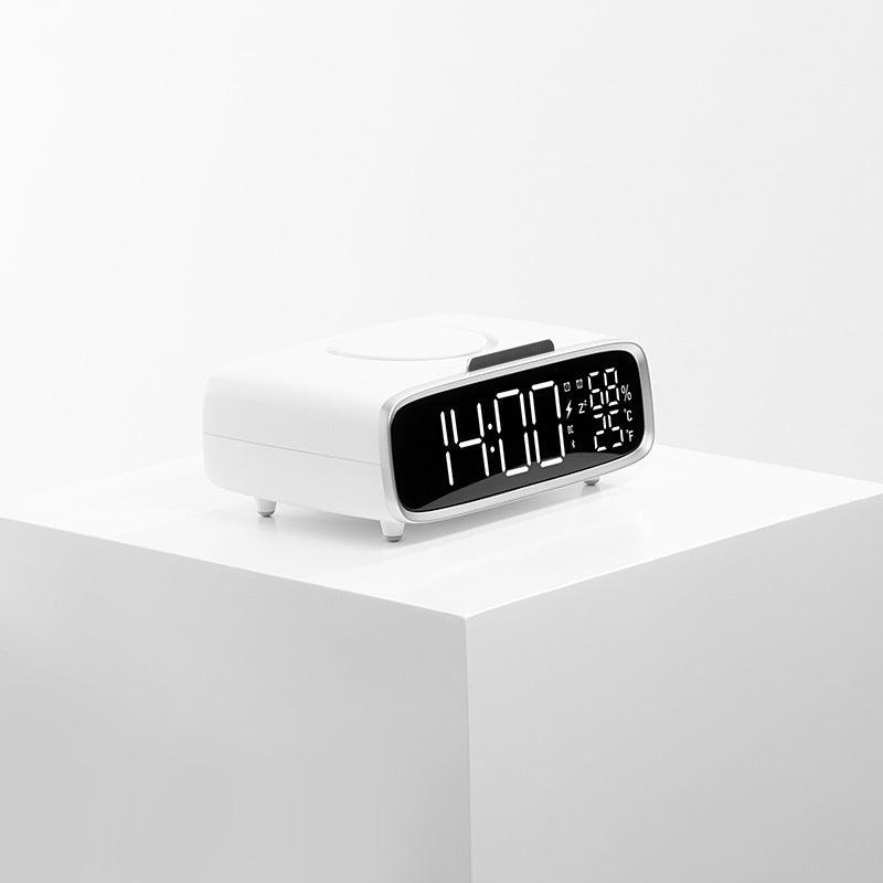 Wireless Charger with Small Night Lamp, Bluetooth Speaker and Clock - SmartGizmoShop