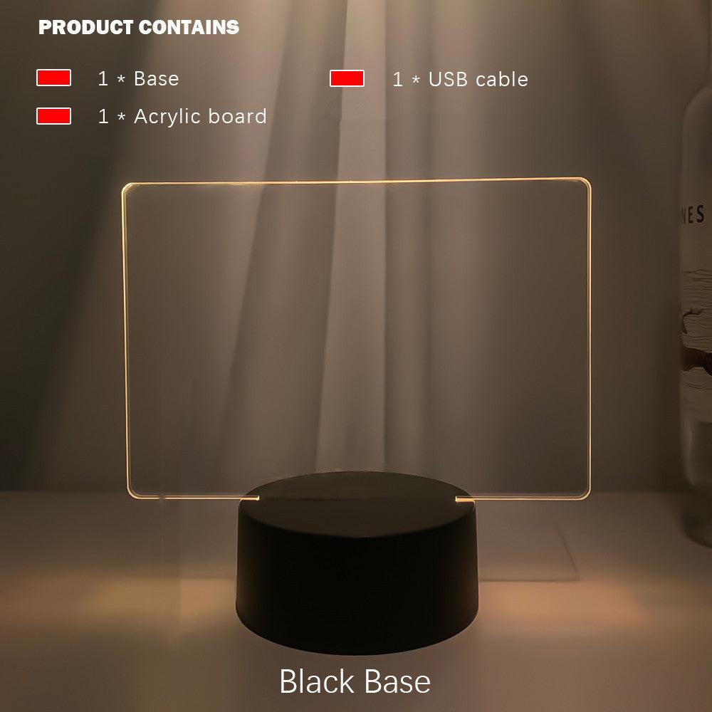 Rewritable Night Light With Display Panel - SmartGizmoShop