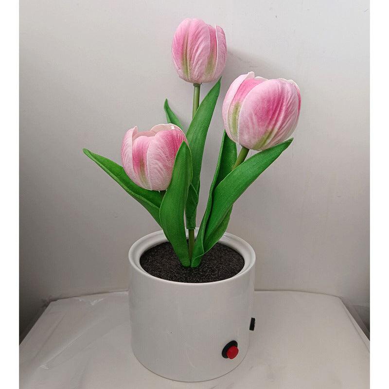 LED Tulip Night Light - Romantic Flower Lamp for Home & Office Decor - SmartGizmoShop