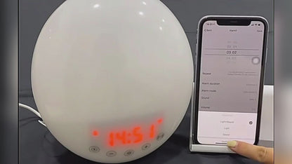 Smart Alarm Clock with Sunrise Simulation and Voice Control