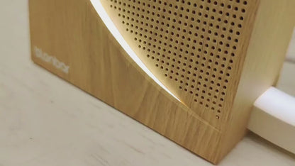 Bedside Lamp with Alarm Clock and USB Charger