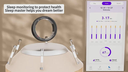 Smart Health Ring: 24/7 Wellness Tracking in a Sleek Design