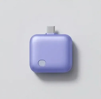 Purple smartgizmoshop auto disconnect charging protector with USB-C connector