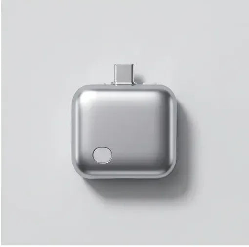 Silver smartgizmoshop auto disconnect charging protector with USB-C connector
