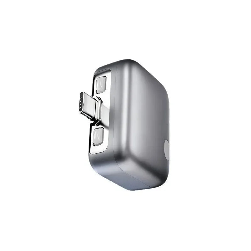 Silver smartgizmoshop auto disconnect charging protector with USB-C connector