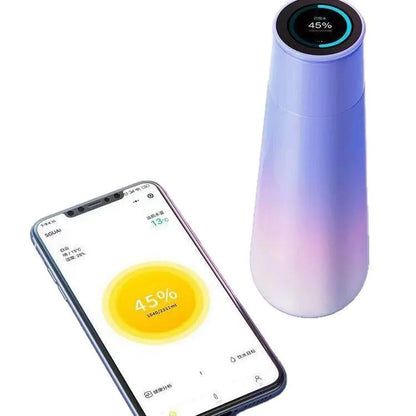 Smart Insulated Water Bottle with Drink Reminder & Color Screen